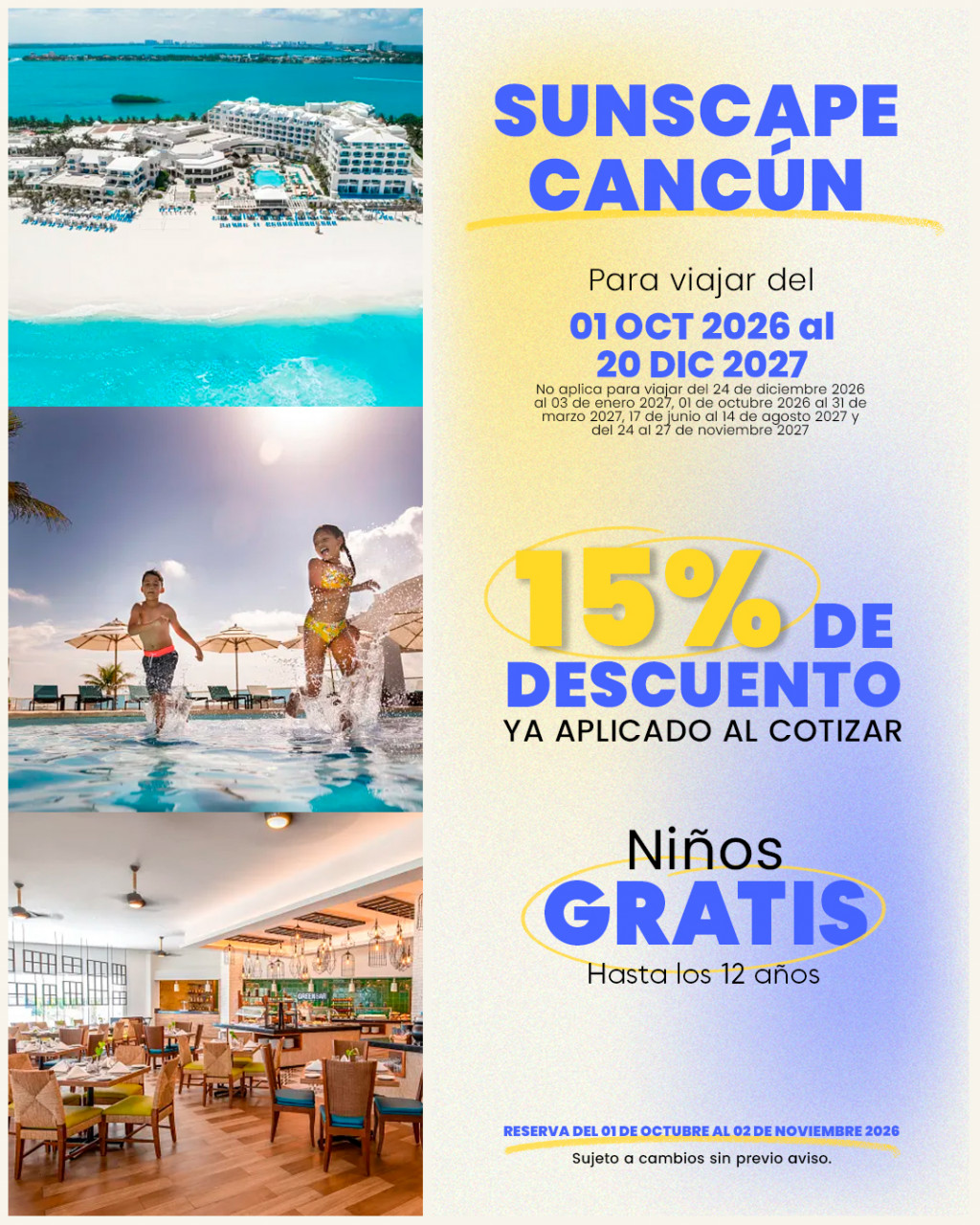 Promoción de viaje 31 de Sensira