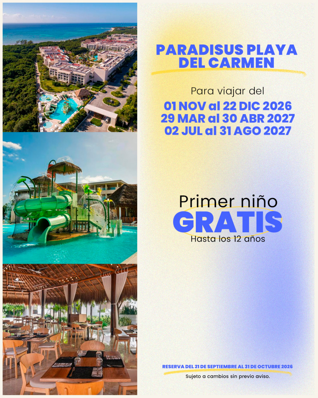 Promoción de viaje 33 de Sensira