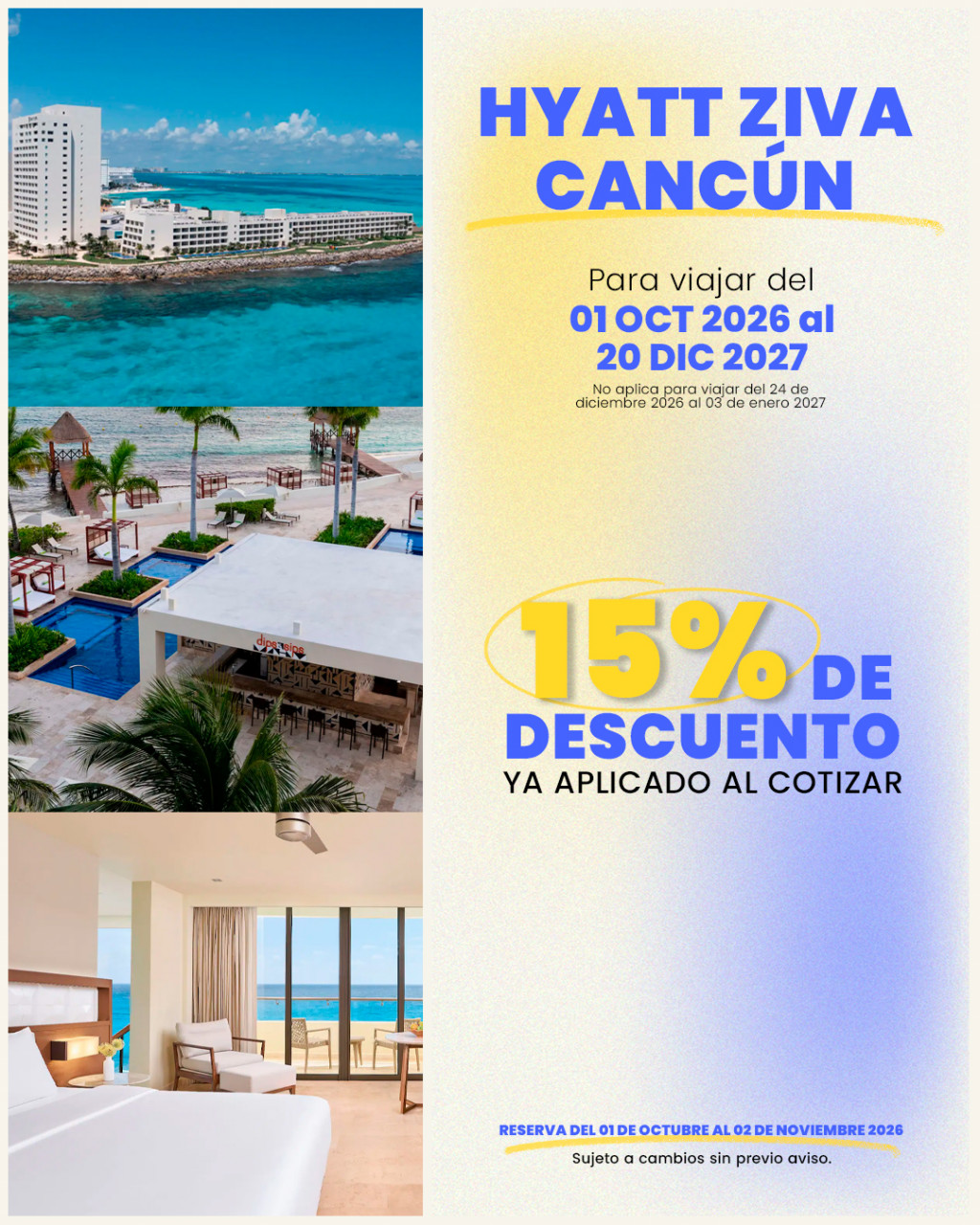 Promoción de viaje 36 de Sensira