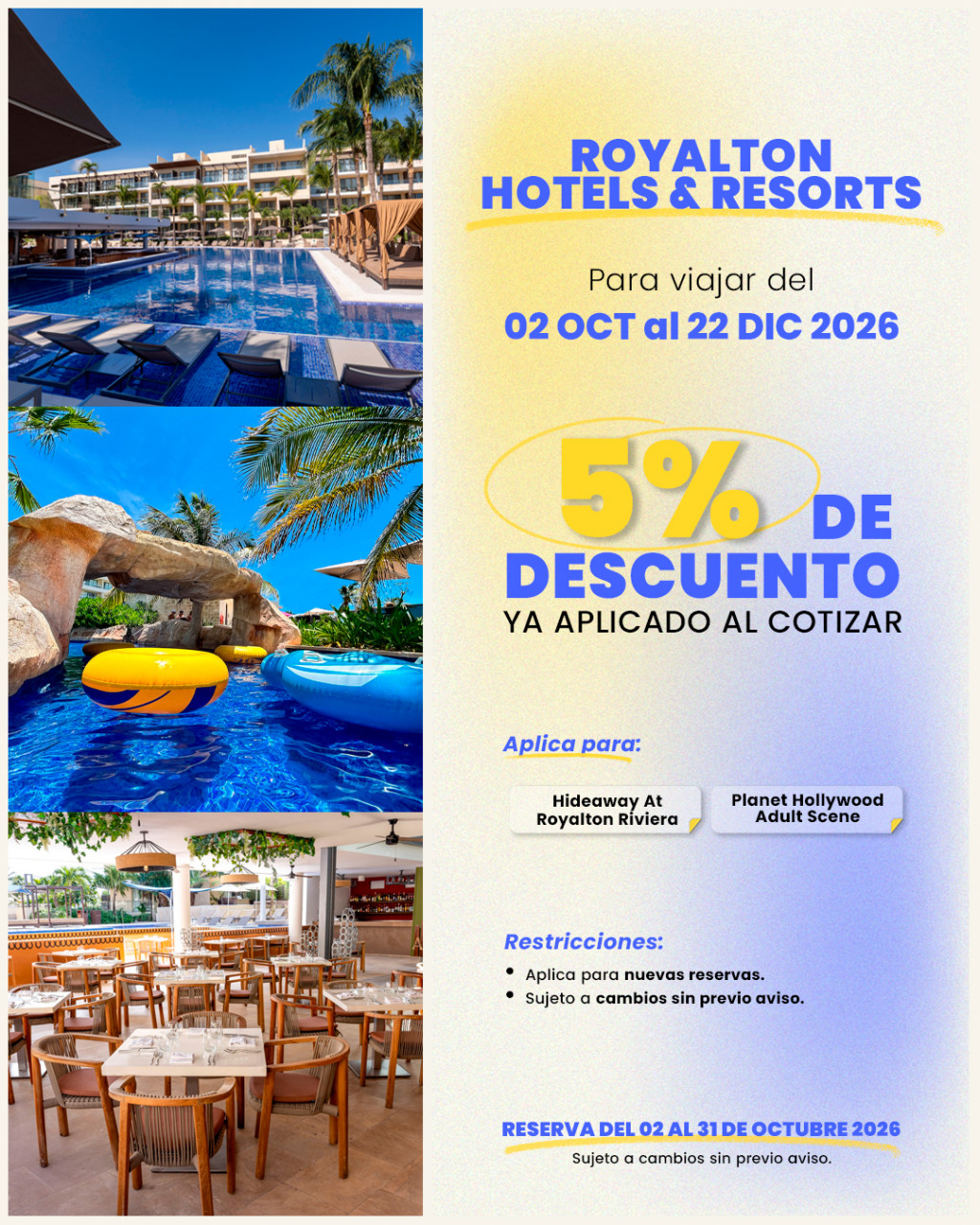 Promoción de viaje 41 de Sensira