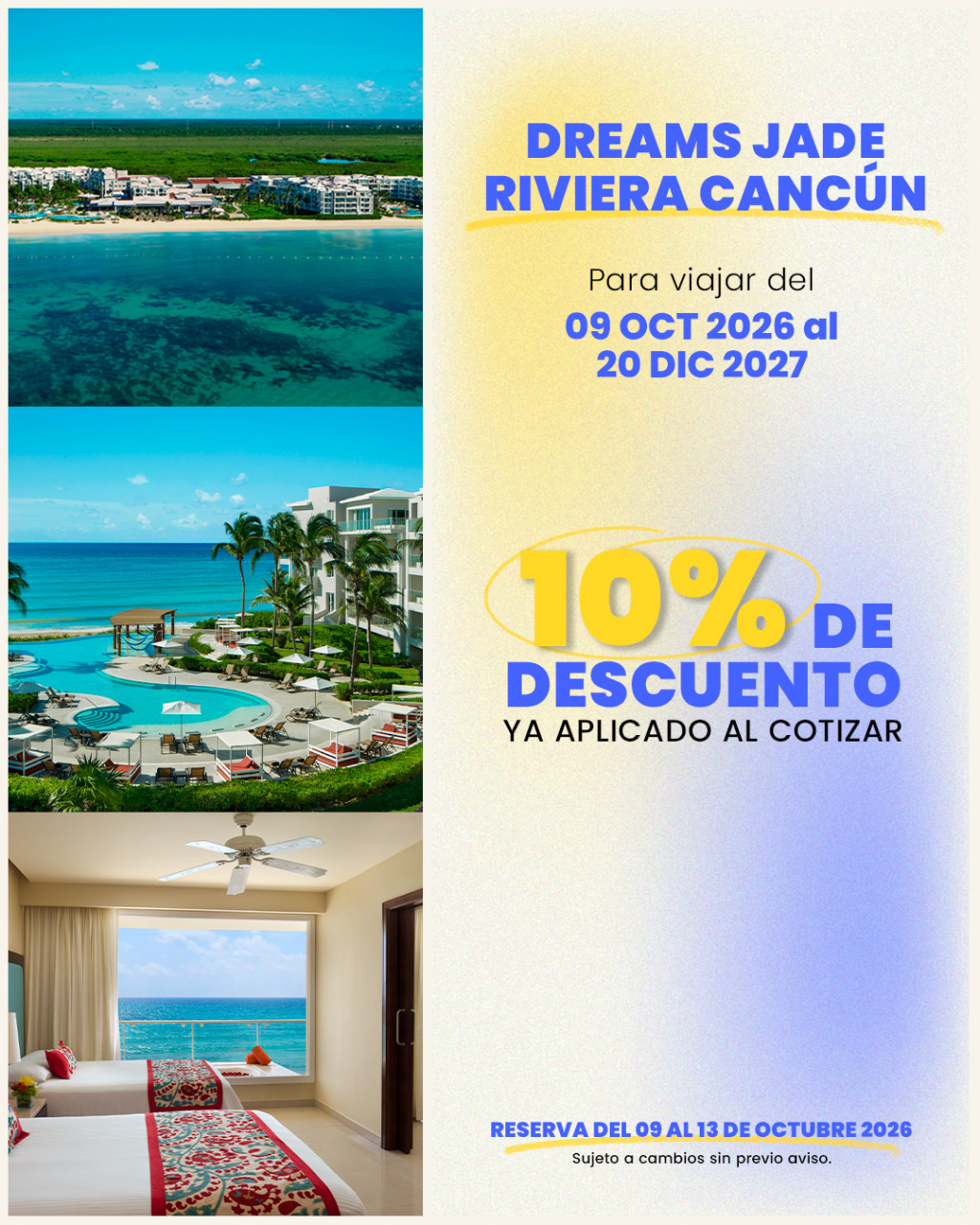 Promoción de viaje 48 de Sensira