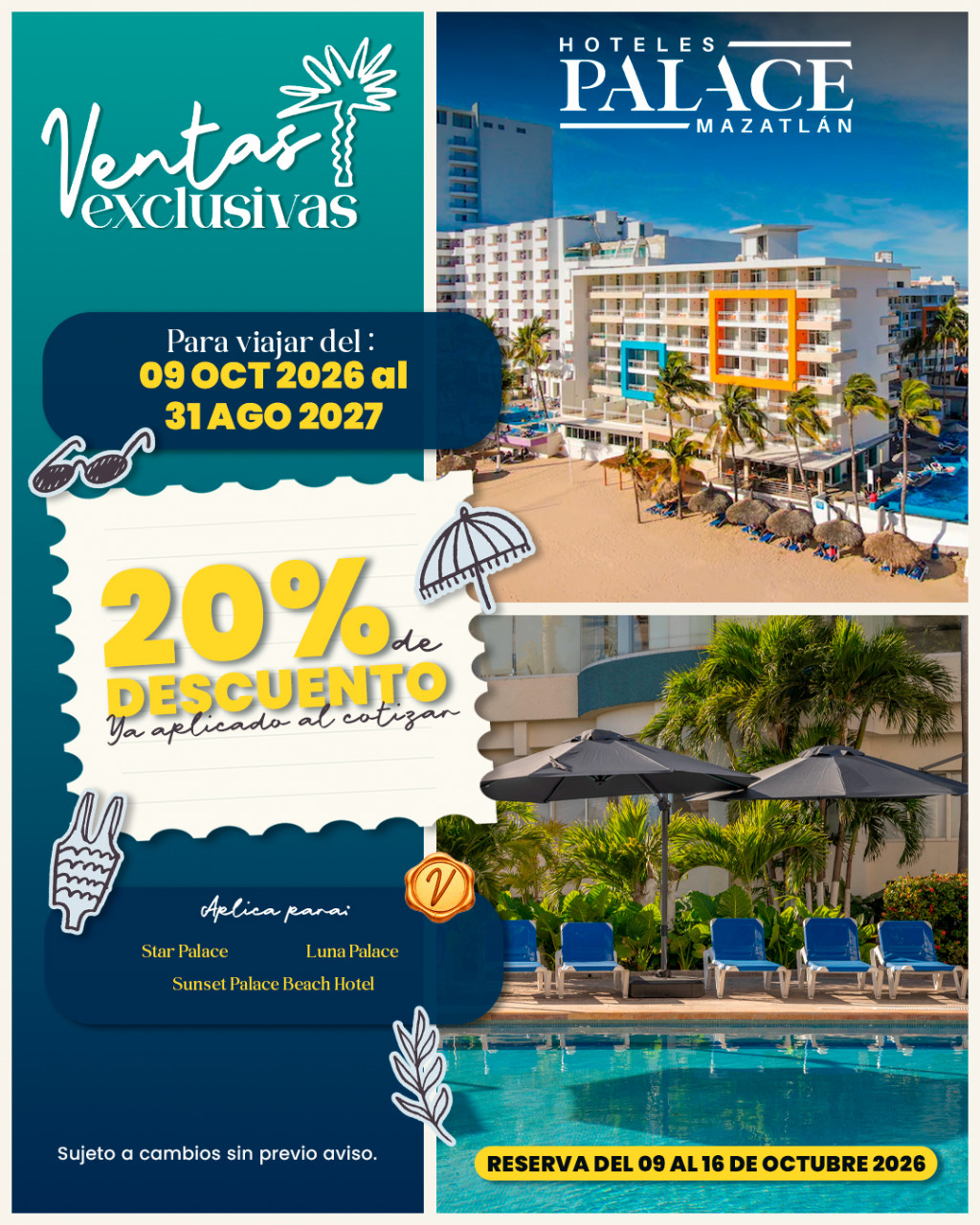 Promoción de viaje 49 de Sensira