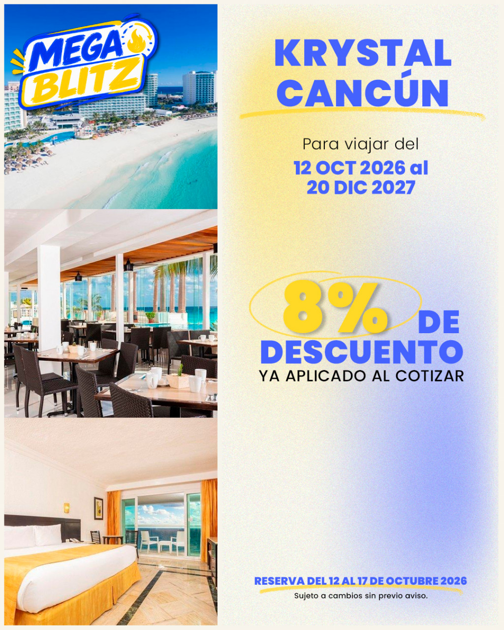 Promoción de viaje 50 de Sensira