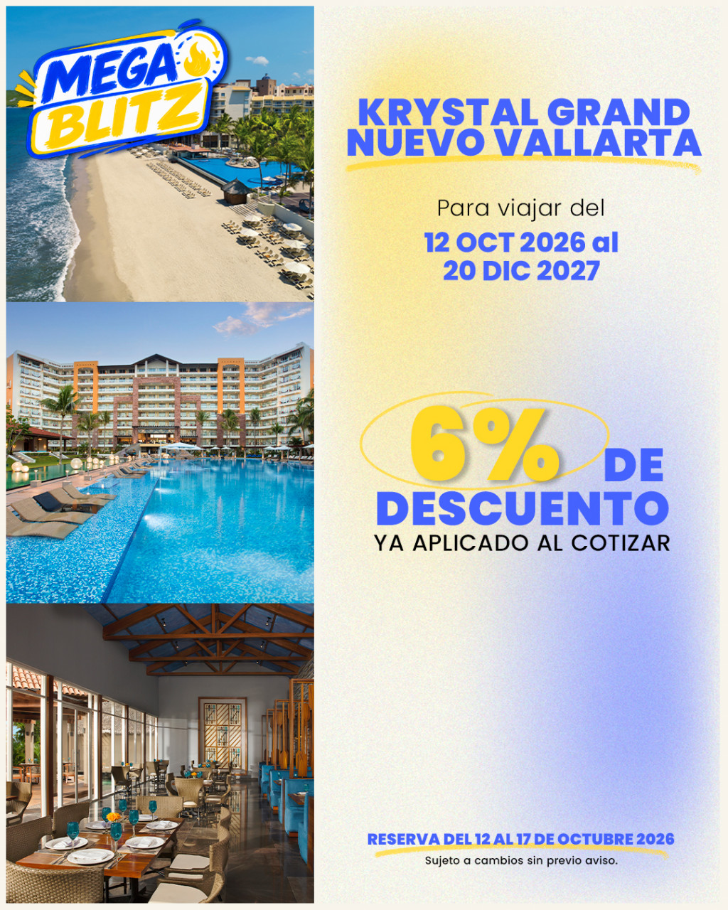 Promoción de viaje 51 de Sensira